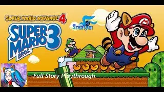 JOSHxTARI's Stream: GBA's Super Mario Advance 4: Super Mario Bros 3 - Full Story Playthrough