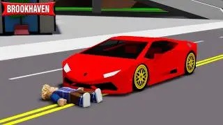 Araba Çarptı !! - Roblox Brookhaven