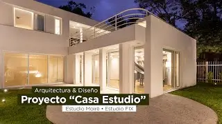 Arquitectura & Diseño Industrial. Proyecto Casa Estudio. Arquitectura contemporánea.