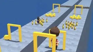 Human Scale 3D | Hyper casual | Prototype with Unity