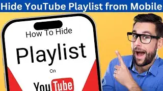 How to hide playlist on youtube | How to hide youtube playlist from mobile