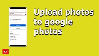How to upload photos to google photos | Automatically backup photos present in gallery