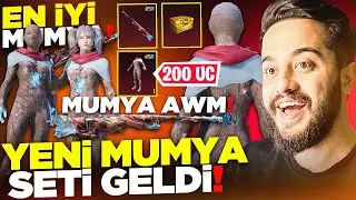 OHA! YENİ MUMYA SETİ GELDİ! 200 UC YE ALINABİLİYOR! YENİ MUMYA AWM! PUBG Mobile