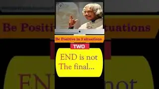 3 situations can change your life | by Apj Abdul kalam | 