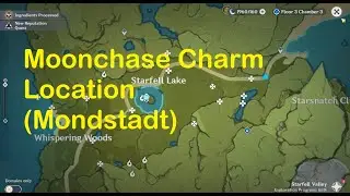 All MoonChase Charm location Day 2 (Lokasi MoonChase Charm) Di mondstadt | Genshin Impact