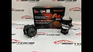 Би-светодиодные линзы Aozoom A6+ 2023 3.0 (Hella 3R) (5500K, 49W/57W) AAPD-02