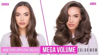 Chris Appleton shows us how to get voluminous hair