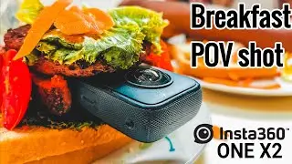 Insta360 One X2 Breakfast POV Shot