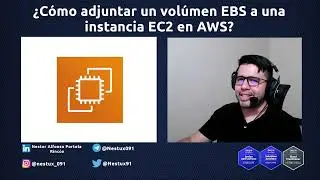 Cómo adjuntar un volúmen EBS a una instancia EC2 en AWS | Vídeo 17 