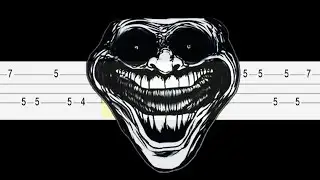 FUNK ESTRANHO TROLLFACE (Easy Ukulele Tabs Tutorial)