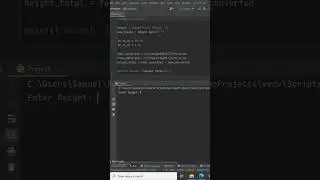 Python Height Converter 