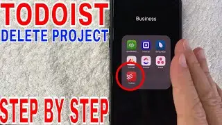 ✅  How To Delete Todoist Project 🔴