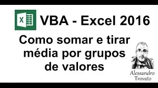 #85 - Excel VBA - How to create and average sum of groups using VBA