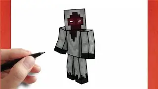 How to Draw MINECRAFT ENTITY 303 | Drawing MINECRAFT EASY