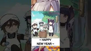 HAPPY NEW YEAR 136 ##kawaikutegomen #xinzoruo #genshinimpact #hoyoverse