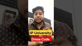 IP University Dress code🔥 Exam Day Instructions 🔥