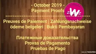 2019.10 WowApp - Preuves de paiement | Payment Proofs | Zahlungsnachweise | ödeme belgeleri