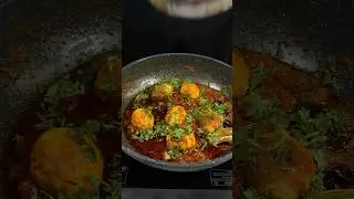 Restaurant Style Egg Masala ASMR Cooking #recipe #crunchytreats #cooking #asmr #food #asmrcooking