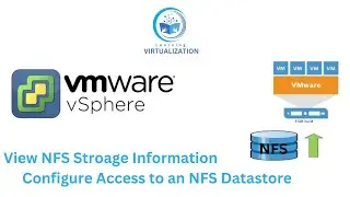 Configure Access to an NFS Datastore | view NFS Storage Information
