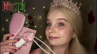 ASMR Glinda Gives You A Holiday Makeover! 🫧🎀❄️ (layered sounds, hair brushing)