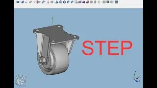 FreeCAD.#77. STEP- формат. Сохраняем и редактируем