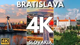 Bratislava, Slovakia 🇸🇰 2023 In 4K 60 Fps - 4K Travel Video