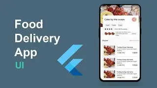 Food Delivery App UI in Flutter | Random UI Series