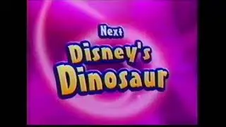 Toon Disney Up Next bumper- Disney's Dinosaur (back-to-back presentation) (Early 2004)