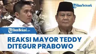 REAKSI Mayor Teddy saat Prabowo Minta Jokowi Dihadirkan di Peresmian Program yang Libatkan Jasanya