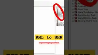 🗺️Explore the fastest way Converting KML to SHP 🌟#arcgis #gis #easy #technique #spatialdata