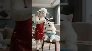 Crazy Wool Theft! Kitten Shaves Sheep, Gets Revenged, Then Cat Dad Fights Back 🥊
