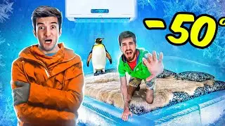 24 de ORE intr-o MASINA FRIGORIFICĂ Challenge !!