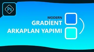 Photoshop Modern Gradient Arkaplan Yapımı (Photoshop Dersleri)