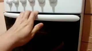Разборка для чистки дверцы духовки газовой плиты.
