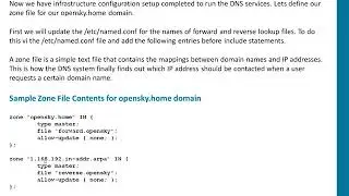Configure BIND Zone File