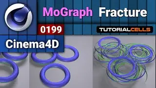 0199. mograph fracture object in cinema 4d