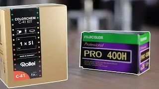 Je développe des Fuji Pro400H dans le kit Rollei C41 ! EPISODE 42