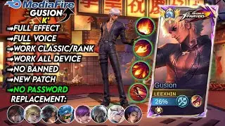 NEW | Script Skin Gusion KOF Revamp K' No Password | Full Effect Voice | New Patch