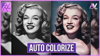 Auto-Colorize Old Black & White Photo [ FREE TOOL ] Affinity Photo Tutorials
