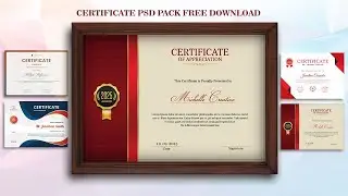 Certificate PSD Free Download || Nitesh GFX ||