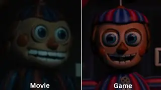 All Animatronics I've Missed | FNAF Movie Vs The Games