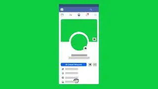 Facebook | Friend Request | Green Screen