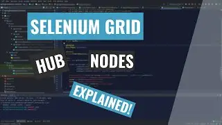 Setup Selenium Grid tutorial - hub and nodes with example |  Automated Testing | RV