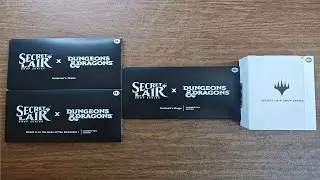 Secret Lair X Dungeons & Dragons 50th Anniversary Sets Unboxing