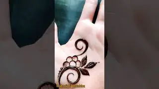 Very simple mehndi design ❤️ | Mehandi ki design | 
