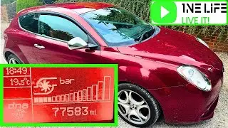 Alfa Romeo Mito How To Turn on Boost Pressure Gauge and Digital Speedometer