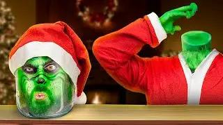 12 новогодних фокусов и пранков с Гринчем!