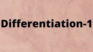 Derivative at a point Left hand derivative and right hand derivative