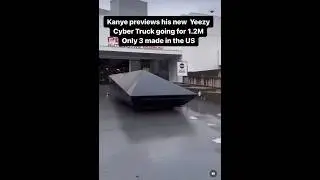 Kanye West New Yeezy Cyber Truck For $1.2M Only 3 Made 😮