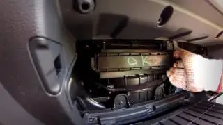 Replacing the cabin filter Hyundai Creta (2016)